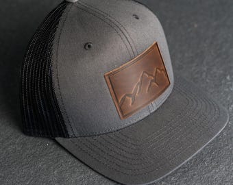 BYCA Signature Leather Patch Hat – Back Yard Coop Apparel