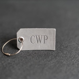 Personalized Leather Luggage Tags | Custom Bag Tag | Personalized Gift | Initials, Name, Address, Phone | Custom Gift