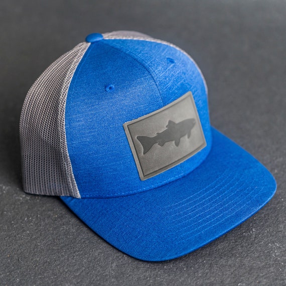 Buy Fish Stamp Performance Hat Leather Patch Performance Style