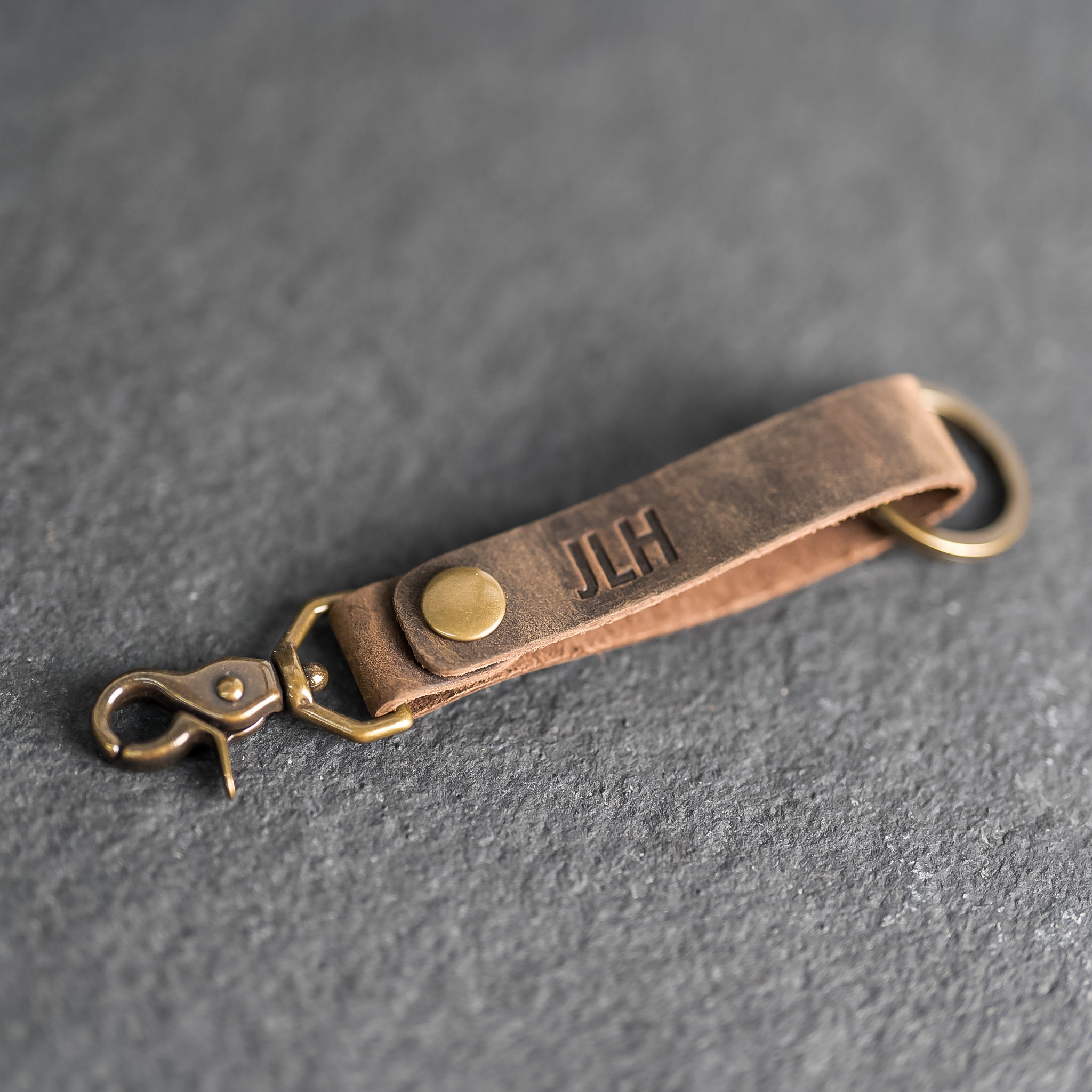 Leather Keychain for Women ➤➤➤ Personalized Key Fob