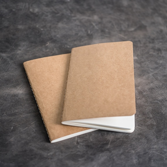 ADVENTURE JOURNAL Kraft Notebook Refills for Refillable Leather 4x6, 5x7, or 6x8 ADVENTURE Journals | Custom Gift