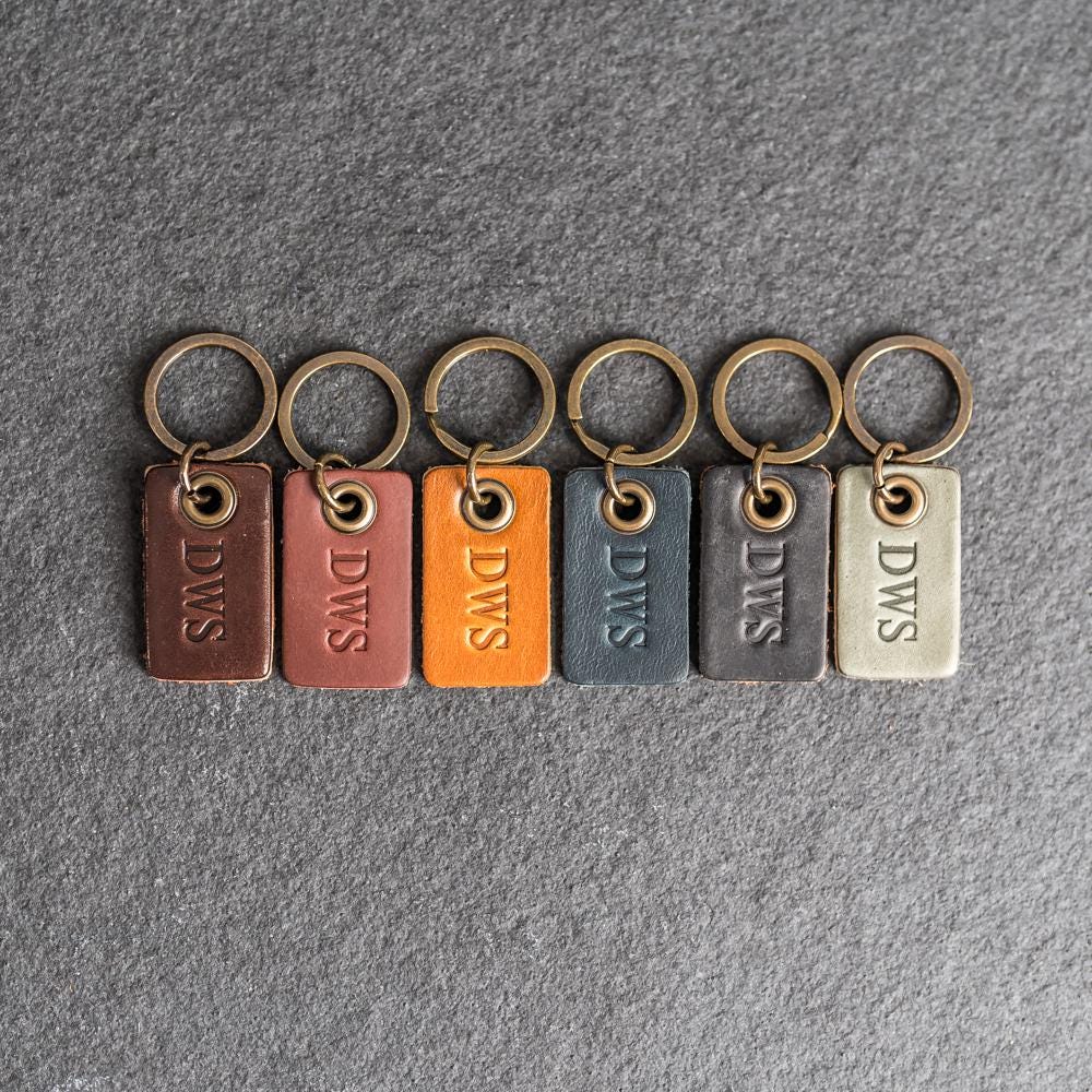 小物 HIGH-END LEATHER ROOM KEYRING by Annonay HIGH-END LEATHER ROOM KEYRING by Annonay