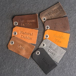 Personalized Leather Bookmark Customize w/ Initials, Name, or a Short Phrase Book lover Gift Mother's Day Gift Kids Librarian Teacher 画像 3