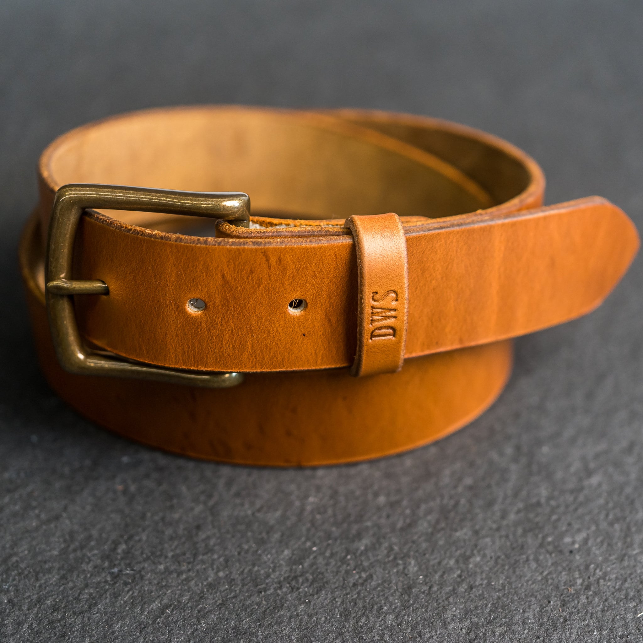Personalized Leather Belt | 1.5 Personalized Leather Belt | 1.5