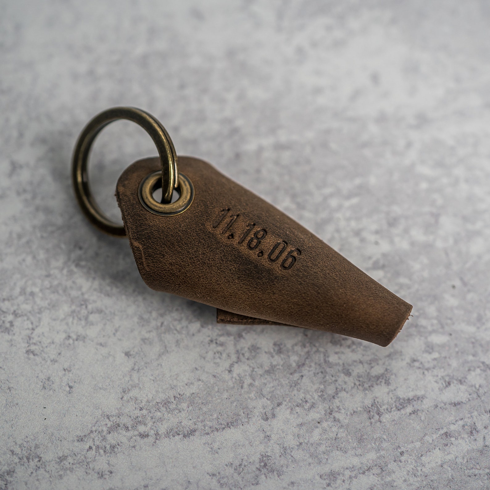Personalized Leather Keychain Wrap Key Wrap Key Fob Etsy