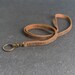 Personalized Leather Lanyard | Badge Holder | Id Keychain Necklace with Swivel Clip | Teacher Lanyard | For Him or Her | Short or Long