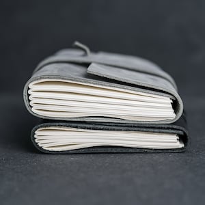 ADD-ON 40 Extra Pages for Leather Personalized Journal Sketchbook Notebook | Personalized Gift|