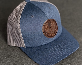 America’s 250th Anniversary Circle Leather Patch Hat – Performance Style Hat – Limited Edition | Father's Day Gift