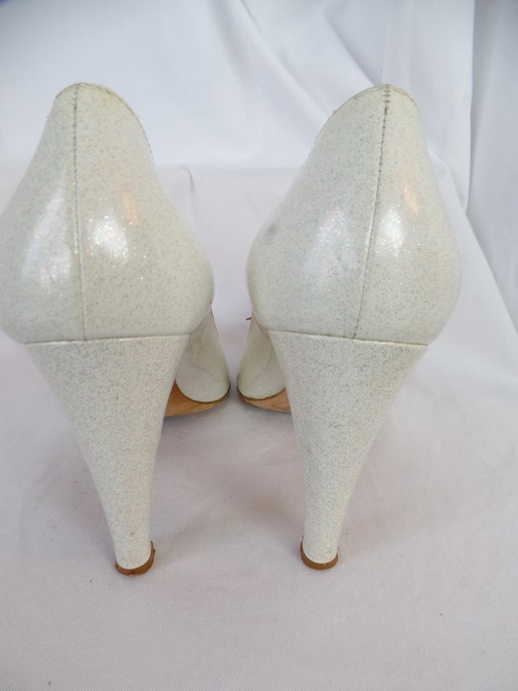 vintage MARC JACOBS Italy upcycled ivory sparkle … - image 6