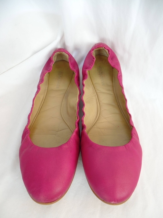 hot pink ballet flats