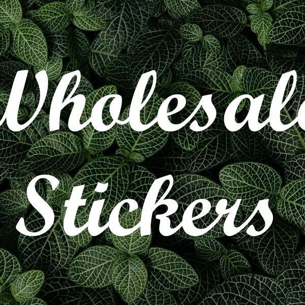 Wholesale Stickers Etsy