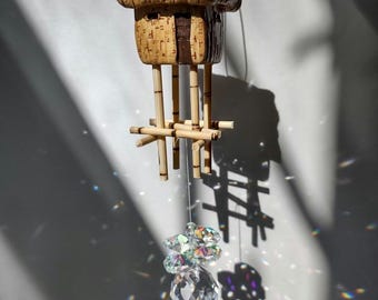 Bahay Kubo INDOOR Sun Catcher
