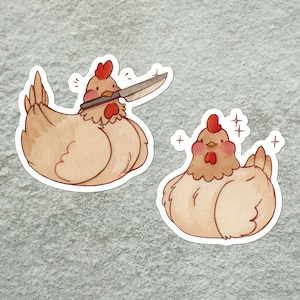 Cute Chicken Stickerpack, Farmyard Stickerpack, Good vs bad Stickerpack, Story of Seasons Stickers, Harvest Moon Stickers, Cute Animals