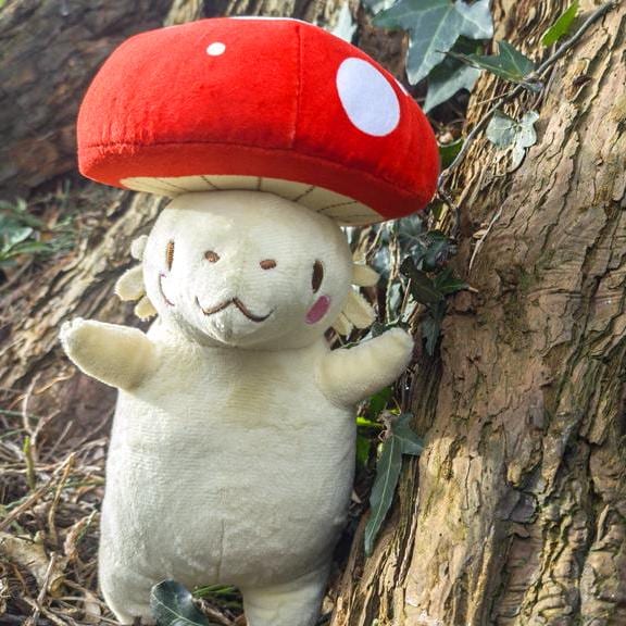 Mushroom Dragon Plush, Cute Plushie, Plushies, Kawaii Toy, Cute Toys, Stuffed Animal, Mushroom Animal, Mushroom Plush, Funny Gift