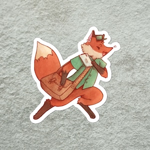 Adesivo Mail Fox, Adesivo An Post, Adesivo Irish Post, Adesivo Foxes with Jobs, Adesivo Estranho, Adesivo Original