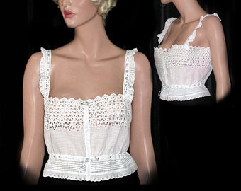Ainslee Eyelet Top - Antique main image 0