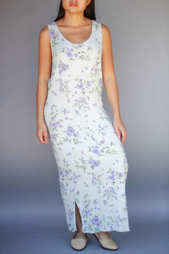 Floral Maxi Tank Dress By ANNEX Casual Corner  Si… - image 2