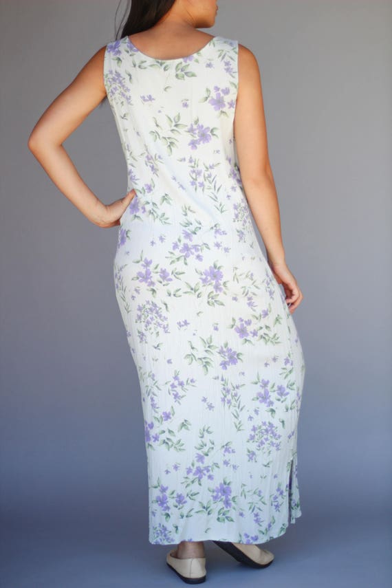 Floral Maxi Tank Dress By ANNEX Casual Corner  Si… - image 7