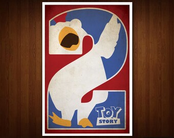 Toy Story 2 Poster Etsy