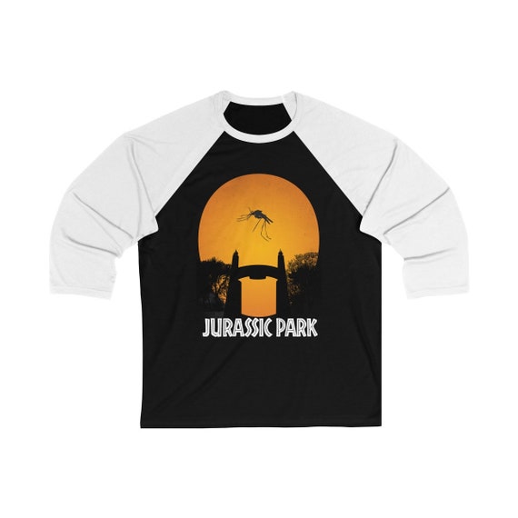 jurassic park baseball tee