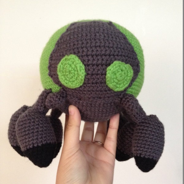 Wreck-It-Ralph Baby Cybug Amigurumi Made to Order