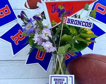 Personalized Sports Party Decor (Printable or Physical Items): Game Day, Graduation, Senior Night, HOCO or Sports Banquet