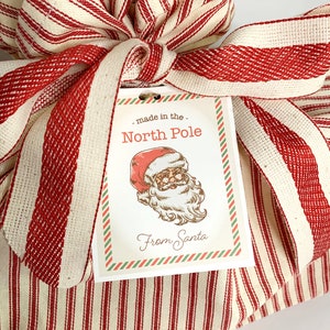 Made in the North Pole Santa gift tag Special Delivery from Santa gift tag Santa Gift Tag Christmas Santa Gift Tag From North Pole Gift Tag