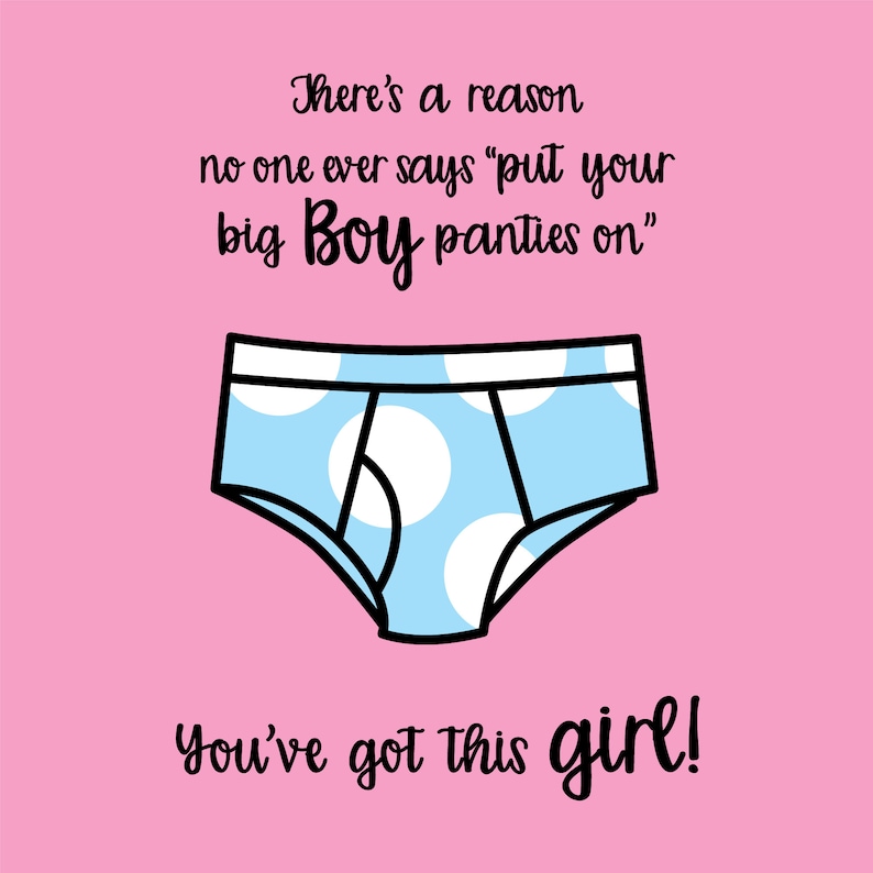 No One Ever Says put Your Big BOY Panties On Etsy