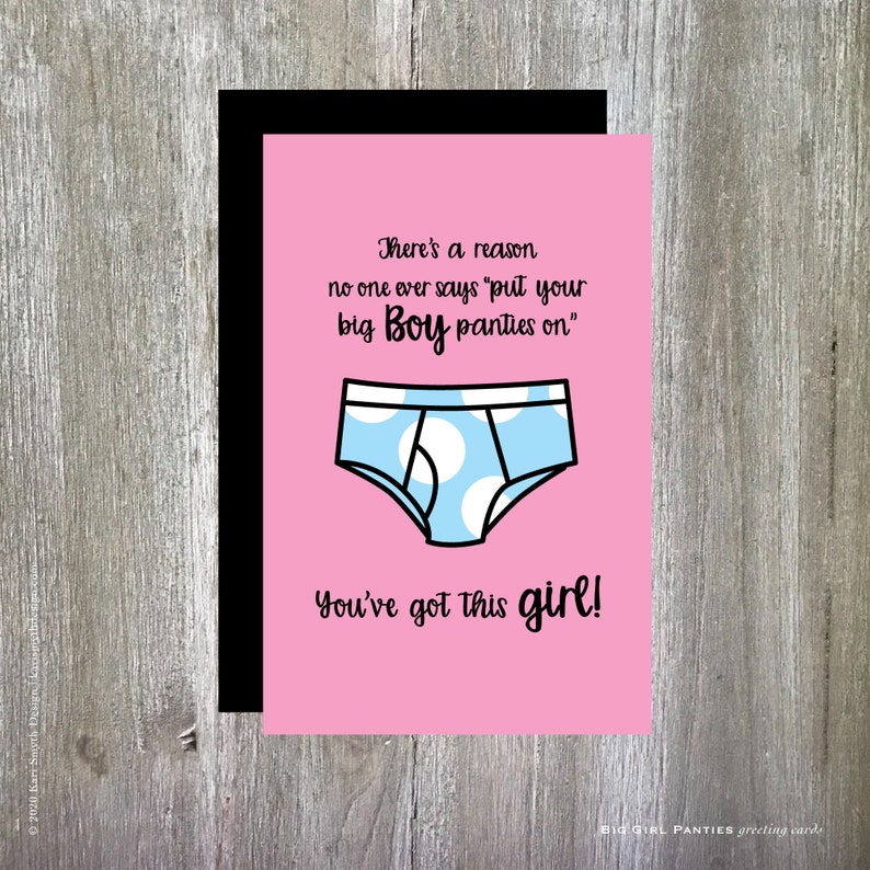 No One Ever Says put Your Big BOY Panties On Etsy