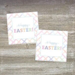Happy Easter Gift Tag Easter Gift Tag Hostess Gift Tag DIY Easter Basket Gift Tag Printable Gift Tag Easter Gift Tag Easter gift basket