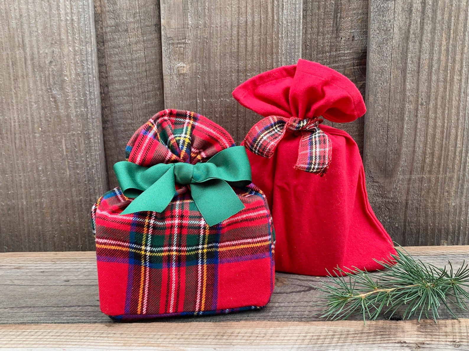 Fabric Gift Bags Christmas Reusable Gift Wrap Fabric Gift Bags Etsy