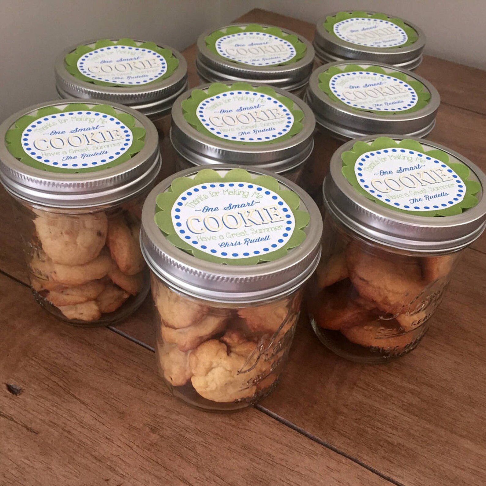 One Smart Cookie Cookie Jar Gift Tags Teacher Appreciation Etsy