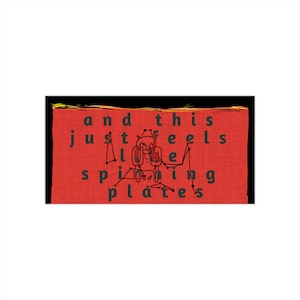Radiohead Bumper Sticker, Like Spinning Plates lyrics