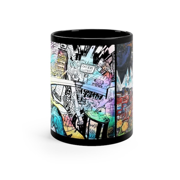 Radiohead Mug Ceramic 11 oz