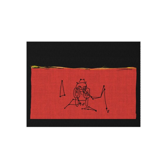 Radiohead Rug, Amnesiac Album Cover - Etsy