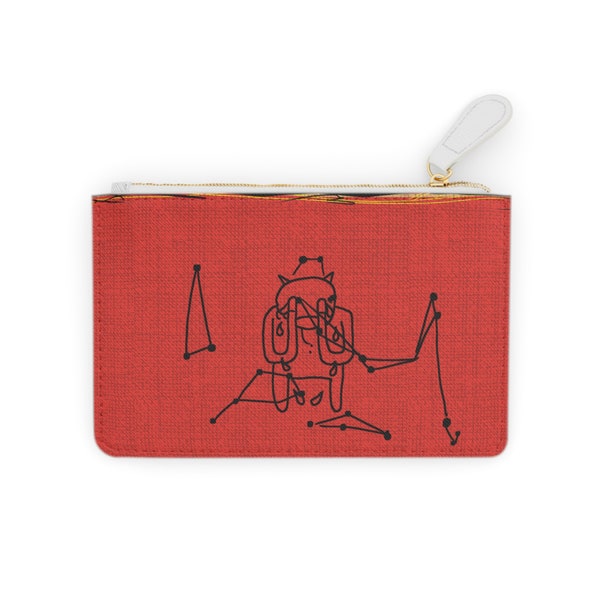 Radiohead Mini Clutch Bag, Amnesiac