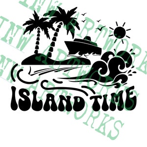 Cruiseschip Island Time-afbeelding, svg, png, jpg, vakantie
