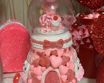 Valentine’s Gumball Machine, Fake Gum Ball Machine