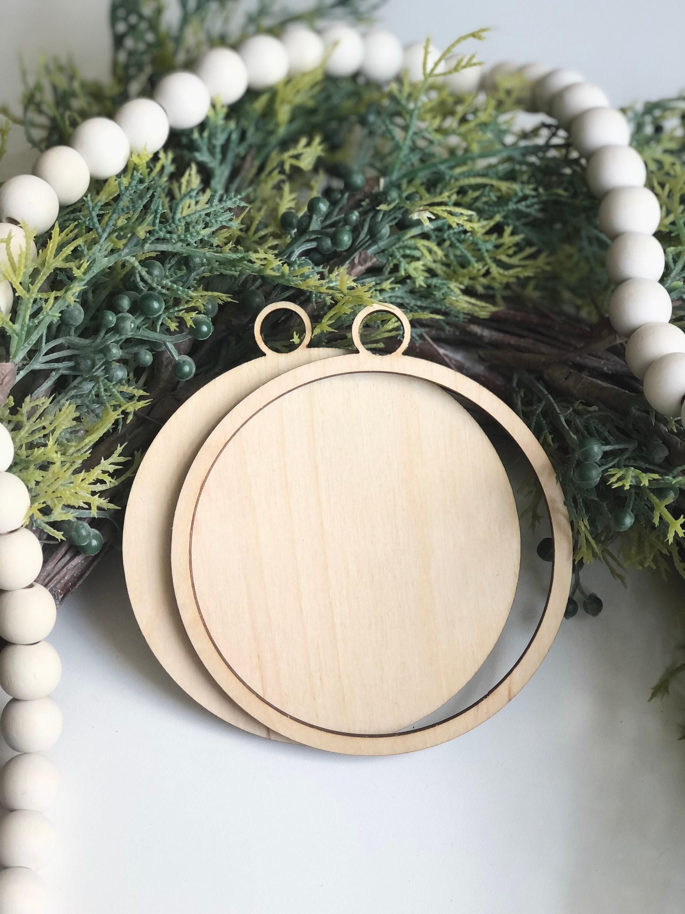 BULK WHOLESALE Blank Ornament for Crafters Christmas and Etsy