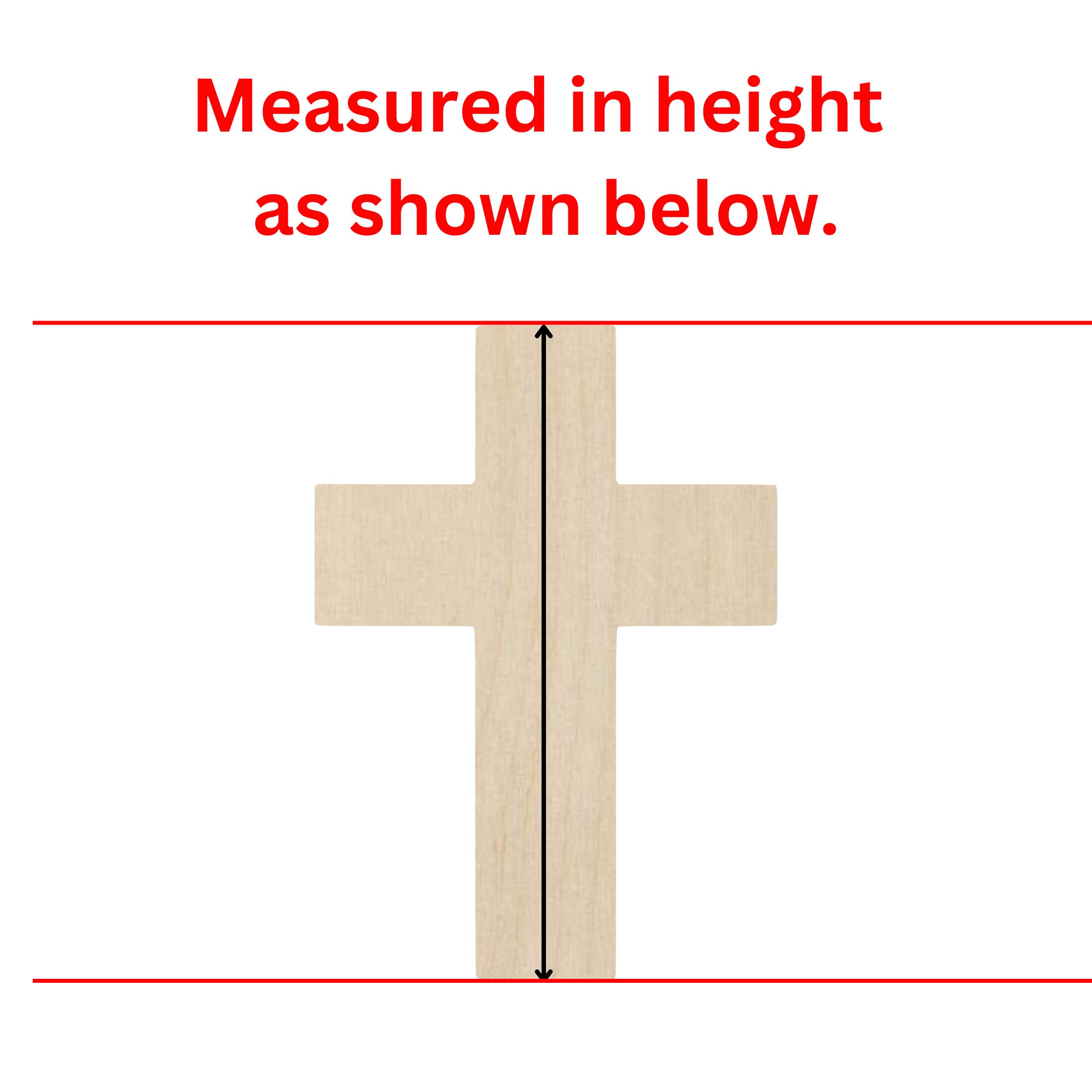 Proper Dimensions Of A Cross