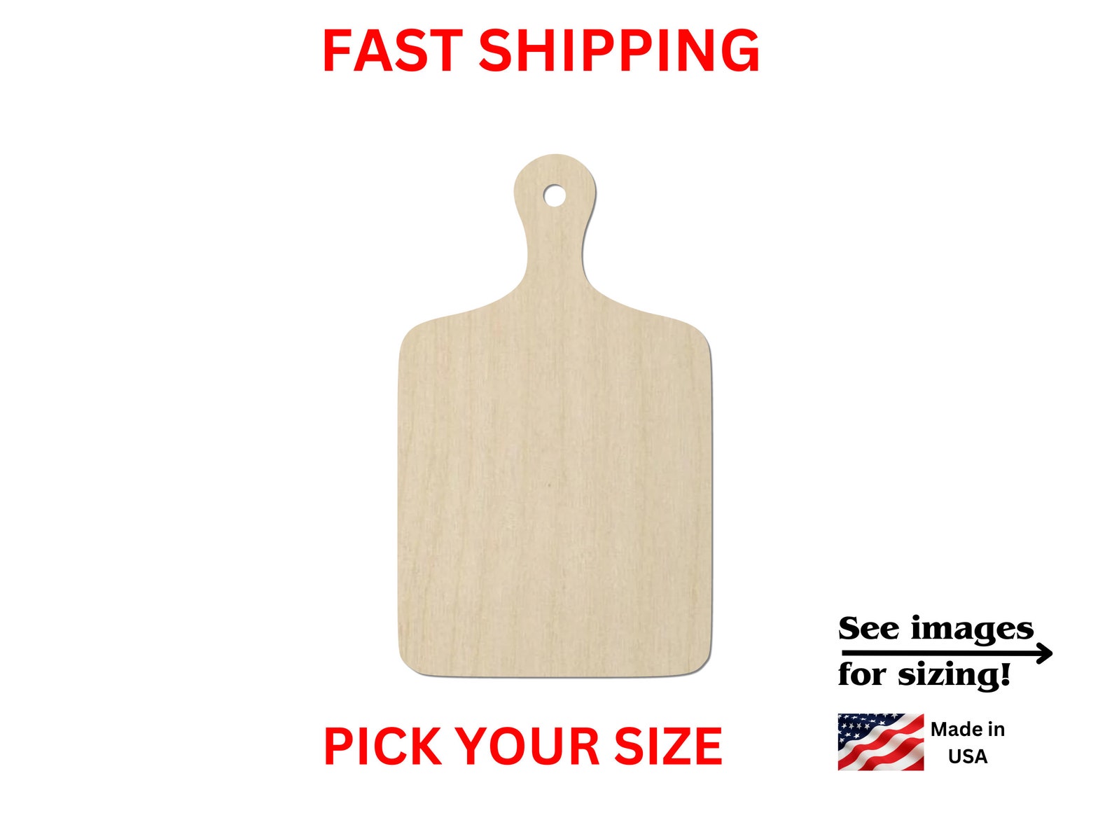 Unfinished Wooden Cutting Board Shape | Cutting Board Wood Shape | Wood ...