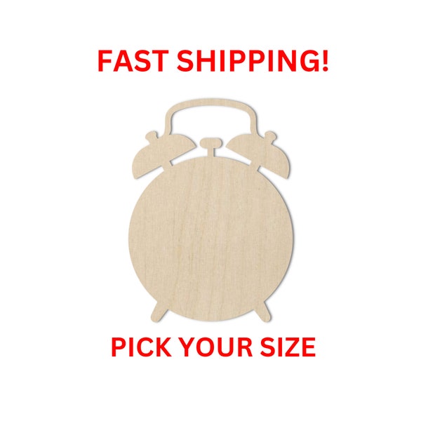 Unfinished Wood Clock Kit - Etsy