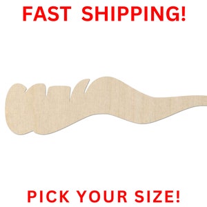 Unfinished Wooden Snowman Nose Shape | Snowman Nose Wood Cutout Shape | Laser Cut Blanks | Unfinished | DIY Craft Blanks
