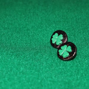 St. Patrick’s Day Stud Clover Earrings, St. Patrick’s Day Earrings, shamrock earrings, four leaf clover, lucky earrings, clover jewelry