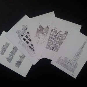 Mixed Amsterdam Postcard (pack of 10)