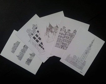 Amsterdam Postkarten Pack