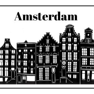 Amsterdam Gables Postkarte