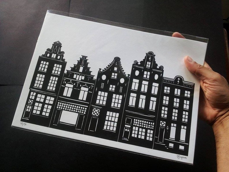 Amsterdam Gables Print III image 1