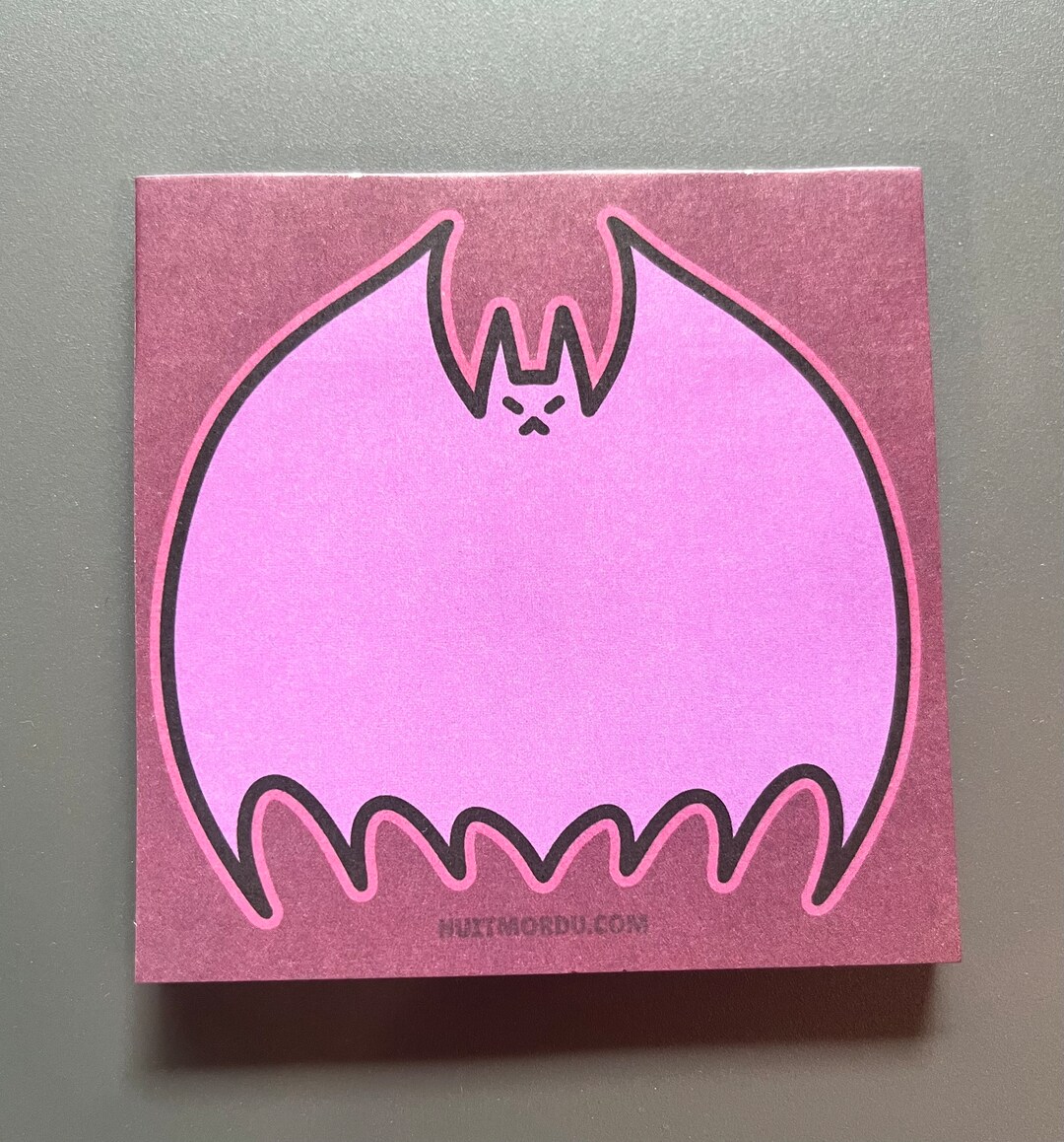 Spooky Bat Sticky Notes - 50 Pages - Etsy