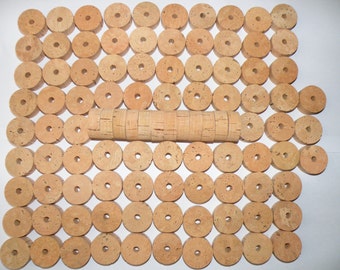 cork rings for fishing poles TackleZoom Assorted Ring Pack Rod Building 16 Total Length, 9 Styles, 1.25'' Diameter, 1/4'' Bore Burl Cork Rings provide a stylish accent for custom cork handles Flor grade cork rings by